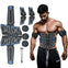 Muscle Stimulation Trainer USB Rechargeable+ 3 Controller ABS Abdominal Massage